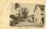 Le Thillot - Sur le pont de la Moselle vers 1900